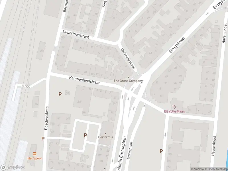 Brandweer met gepaste spoed naar de Kempenlandstraat in 's-Hertogenbosch vanwege afhijsen patient