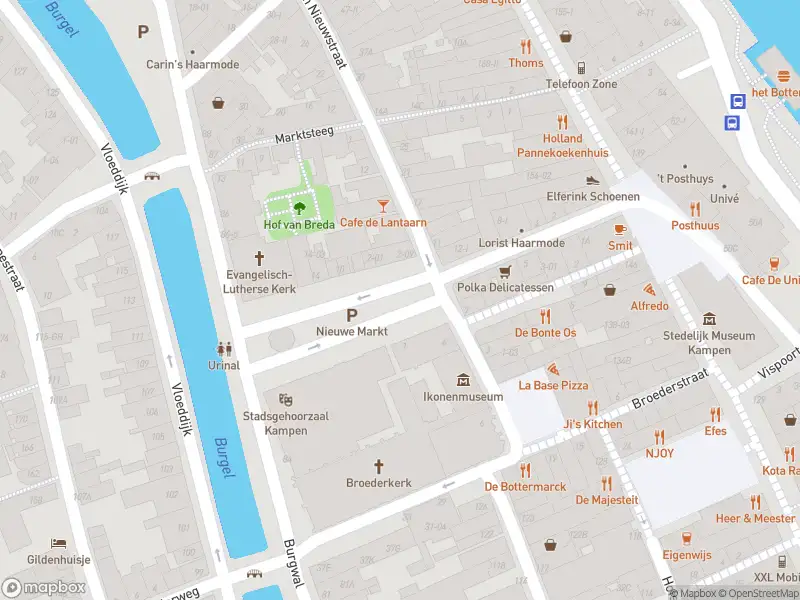 Brandweer met grote spoed naar de Nieuwe Markt in Kampen
