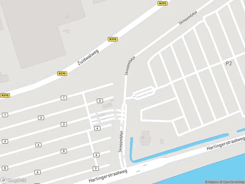 Politie met grote spoed naar de Skieppedykje in Midlum vanwege ongeval met letsel
