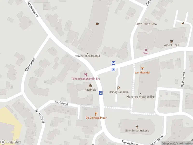 Politie naar de Hertog Janplein in Erp vanwege ongeval met letsel