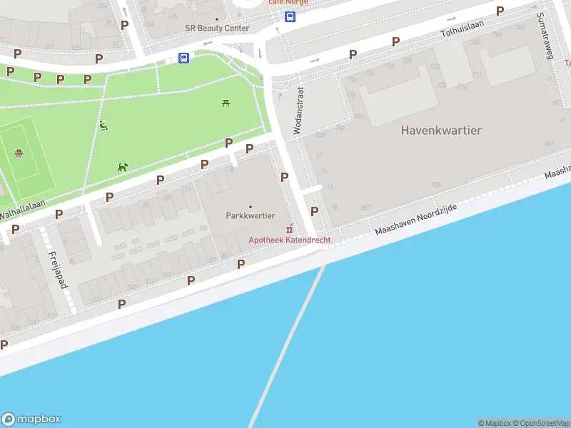 Ambulance met grote spoed naar de Wodanstraat in Rotterdam