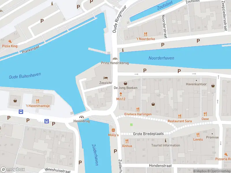 Politie met grote spoed naar de Prinsenstraat in Harlingen vanwege ongeval met letsel
