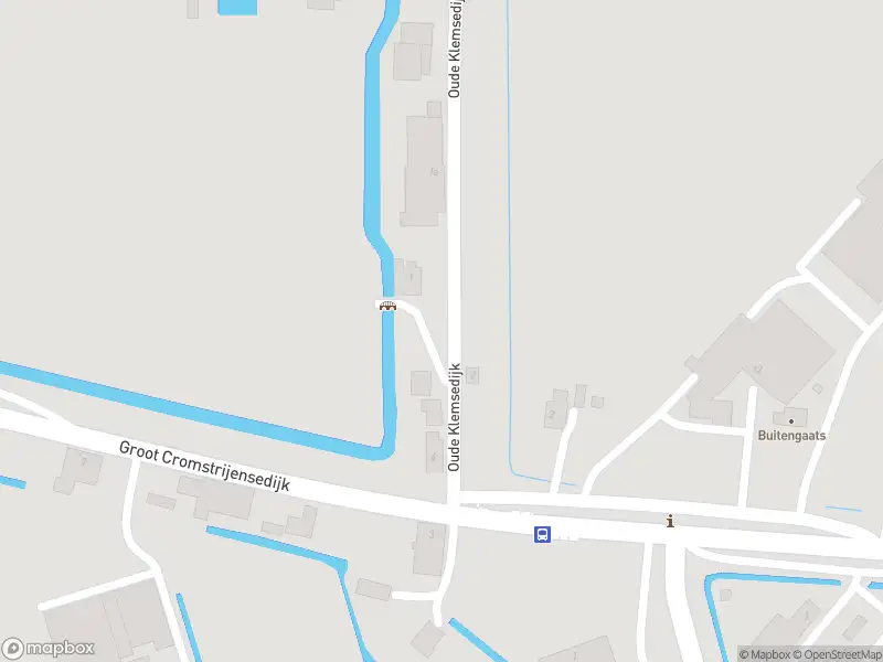 Politie naar de Oude Klemsedijk in Strijen vanwege dier(en) in nood