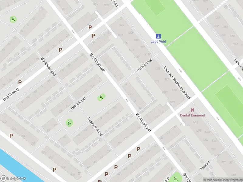 Ambulance met gepaste spoed naar de Berlijnstraat in 's-Gravenhage