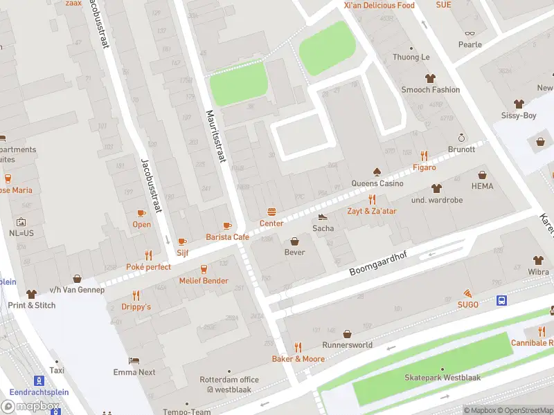 Ambulance met gepaste spoed naar de Oude Binnenweg in Rotterdam