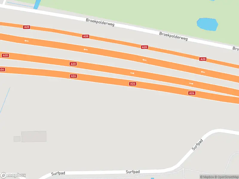 Overlastmelding Rijksweg nr 20 in Vlaardingen