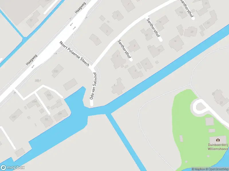 Politie met grote spoed naar de Oda van Salmhof in Monster vanwege ongeval met letsel