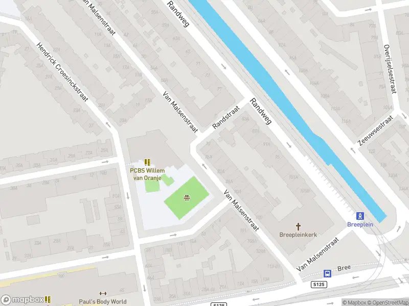 Ambulance met gepaste spoed naar de Van Malsenstraat in Rotterdam