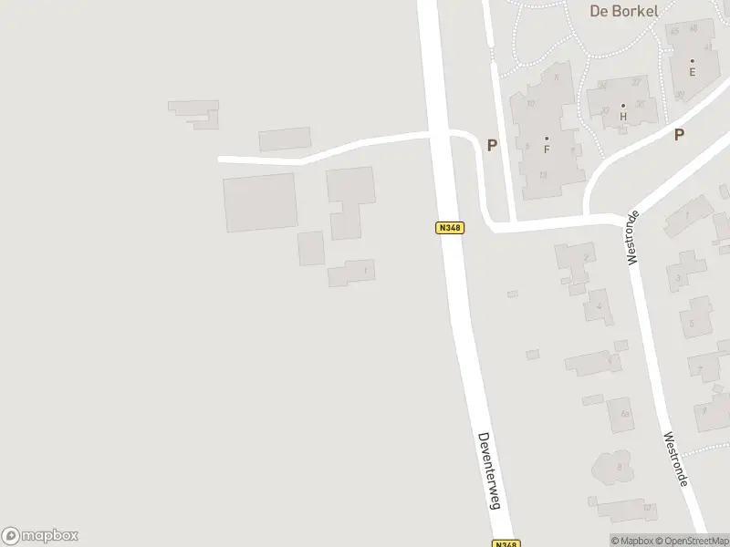 Politie naar de Deventerweg in Gorssel vanwege aanrijding met letsel