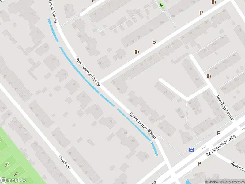Ambulance met grote spoed naar de Rotterdamse Rijweg in Rotterdam
