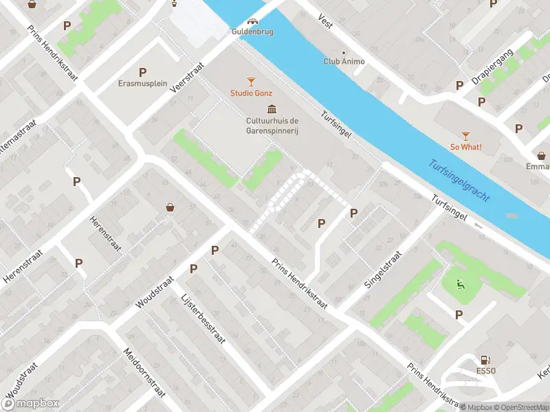 Brandweer met gepaste spoed naar de Twijnstraat in Gouda