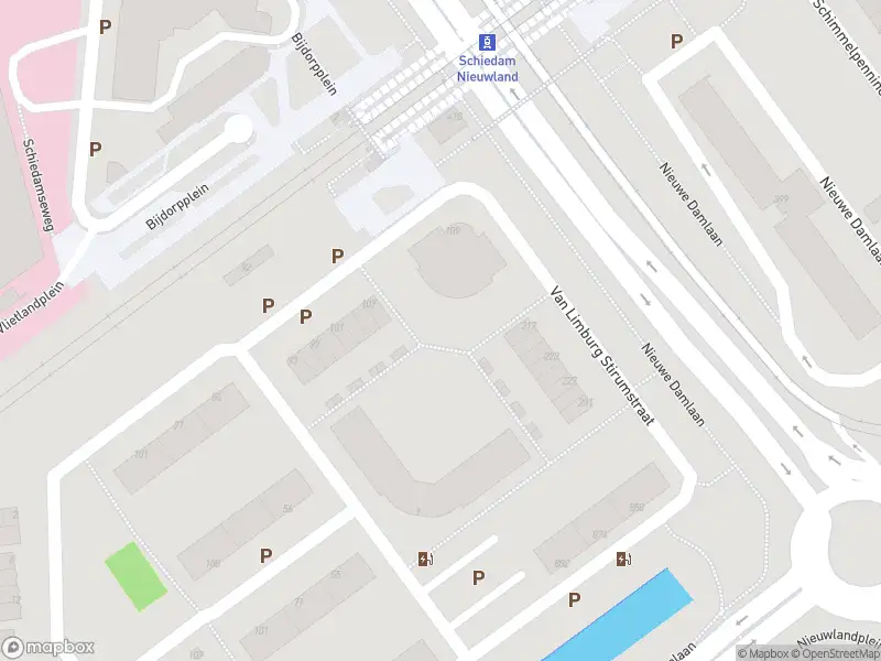 Ambulance met gepaste spoed naar de Van Limburg Stirumstraat in Schiedam