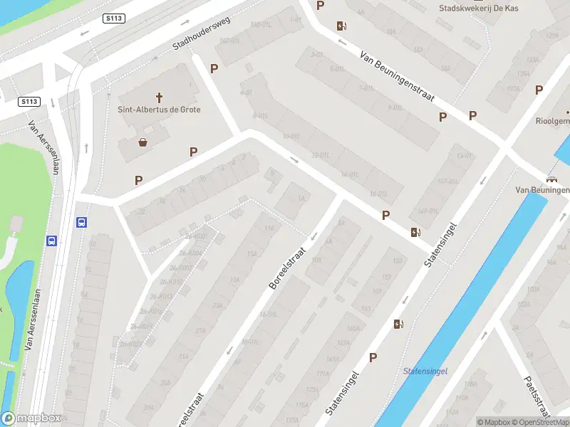 Ambulance met grote spoed naar de Boreelstraat in Rotterdam