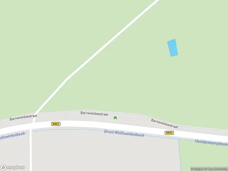 Brandweer met gepaste spoed naar de Barneveldsestraat in Scherpenzeel vanwege een buitenbrand