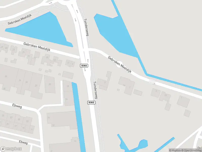 Ambulance met gepaste spoed naar de Gebroken Meeldijk in Barendrecht