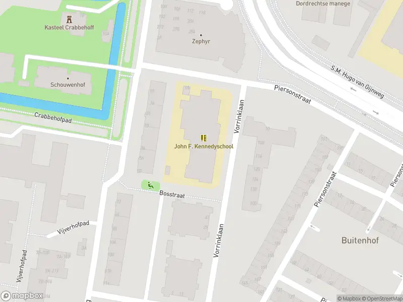 Ambulance met gepaste spoed naar de Bosstraat in Dordrecht