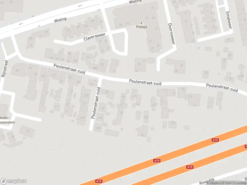Overlastmelding Peulenstraat-zuid in Hardinxveld-Giessendam
