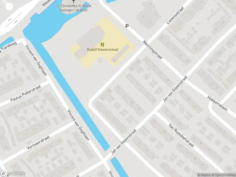 Ambulance met grote spoed naar de Van Ruysdaelstraat in Krimpen aan den IJssel