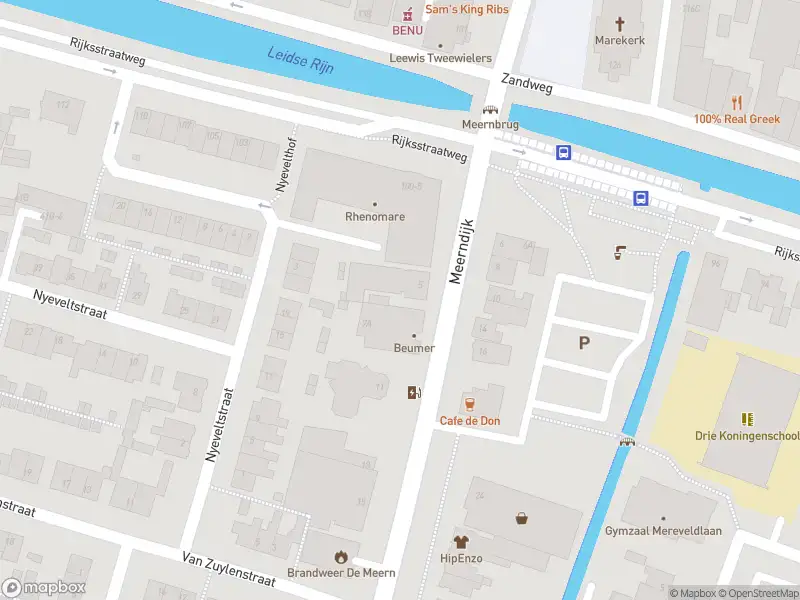 Politie naar de Meerndijk in De Meern vanwege aanrijding met letsel