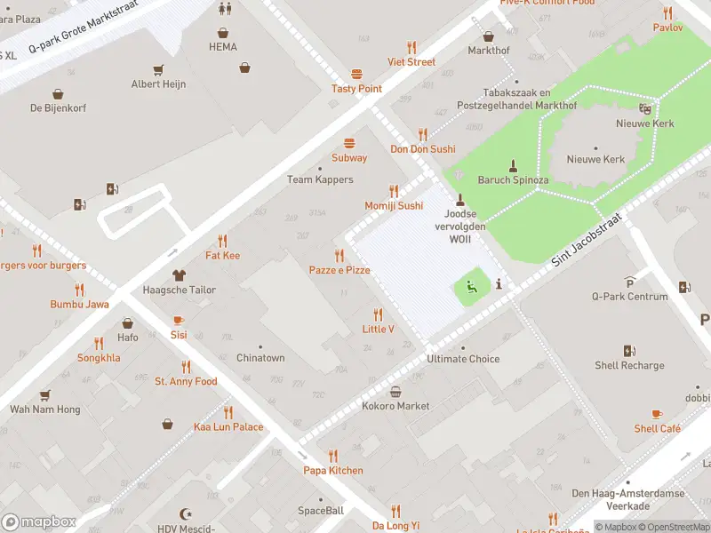 Ambulance met gepaste spoed naar de Rabbijn Maarsenplein in 's-Gravenhage