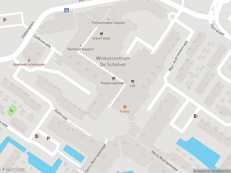 Ambulance met gepaste spoed naar de Picassopassage in Capelle aan den IJssel