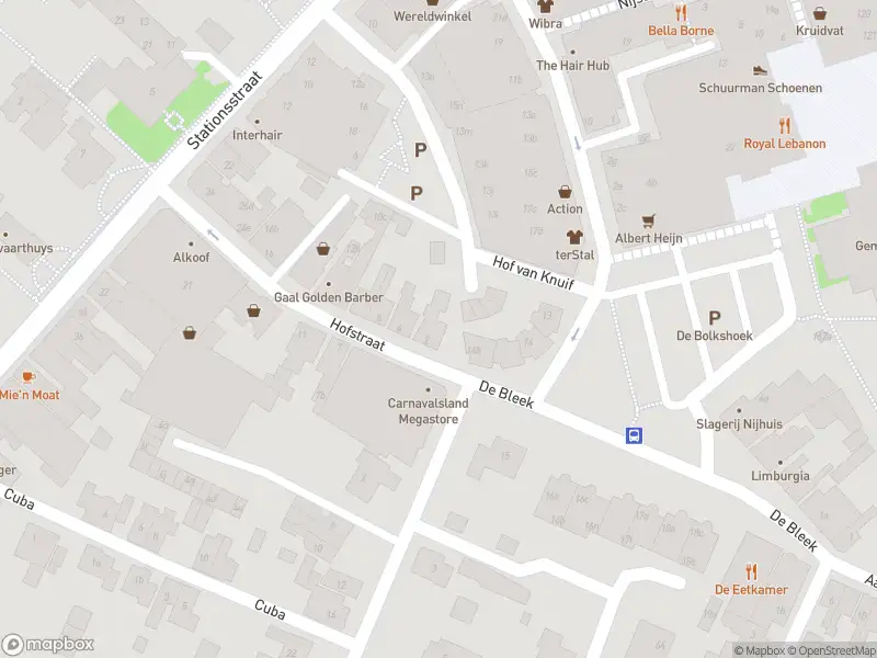 Politie naar de Stationsstraat in Borne vanwege aanrijding met letsel