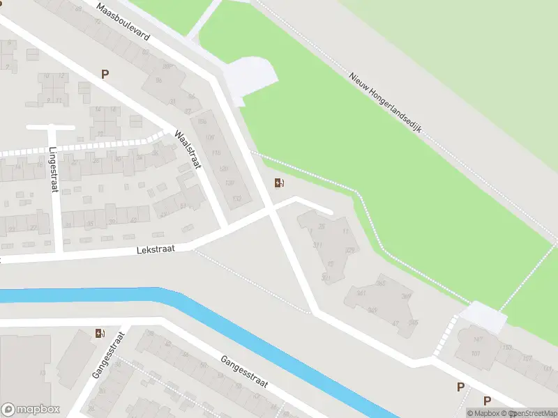 Brandweer met gepaste spoed naar de Maasboulevard in Spijkenisse