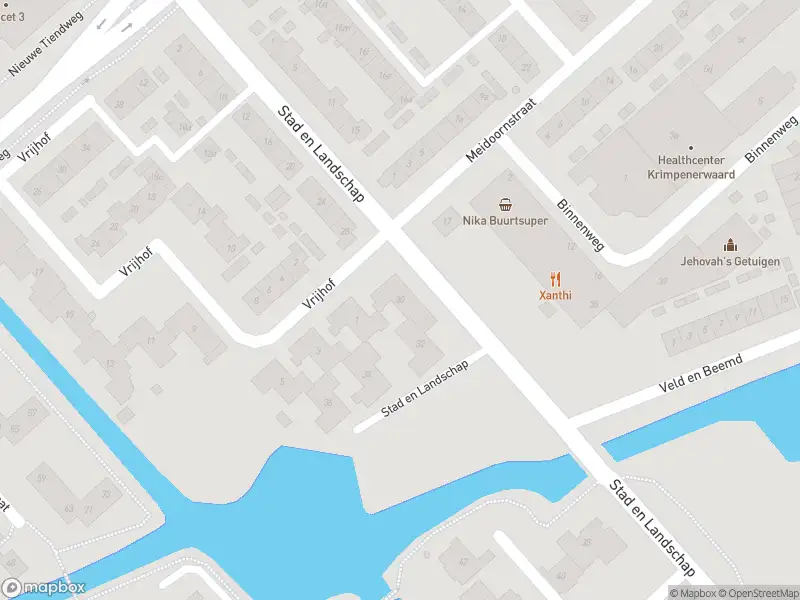 Ambulance met grote spoed naar de Stad en Landschap in Krimpen aan den IJssel