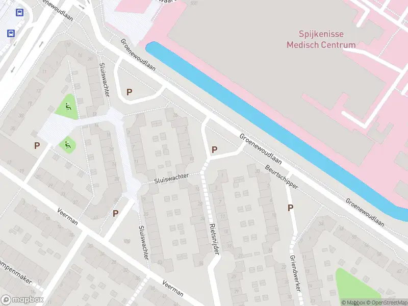 Ambulance met grote spoed naar de Rietsnijder in Spijkenisse