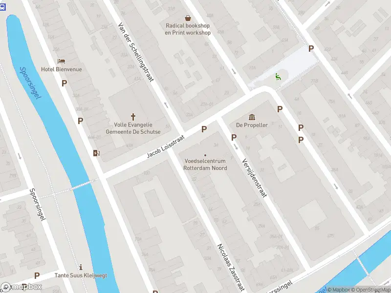 Politie naar de Schefferstraat in Rotterdam
