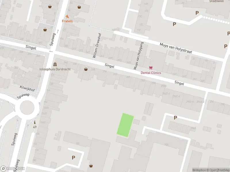 Ambulance met gepaste spoed naar de Singel in Dordrecht