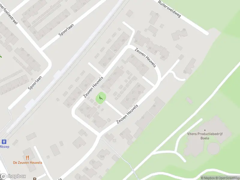 Politie naar de Zeuven Heuvels in Wezep vanwege aanrijding met letsel