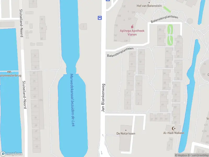 Politie naar de Jan Blankenweg in Vianen vanwege aanrijding met letsel