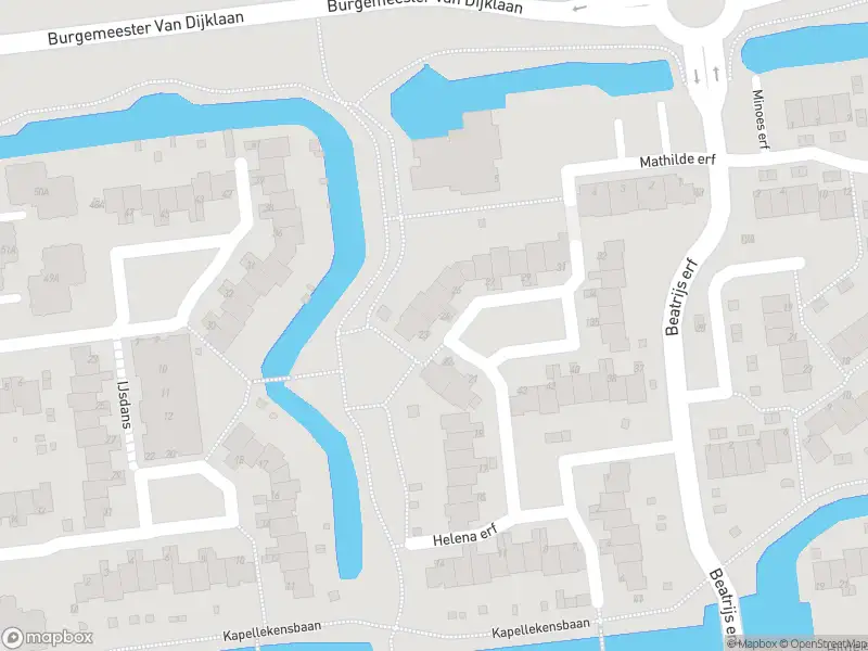 Ambulance met gepaste spoed naar de Helena erf in Capelle aan den IJssel