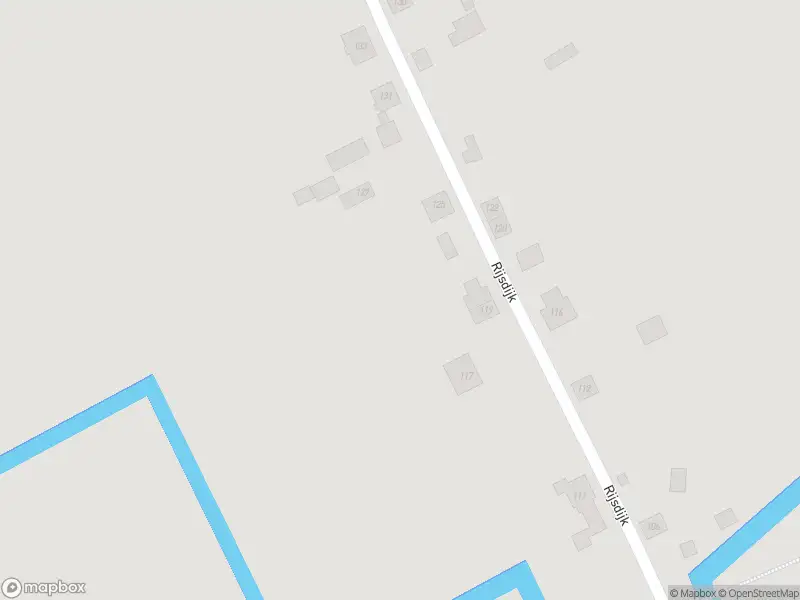 Ambulance met grote spoed naar de Rijsdijk in Rhoon