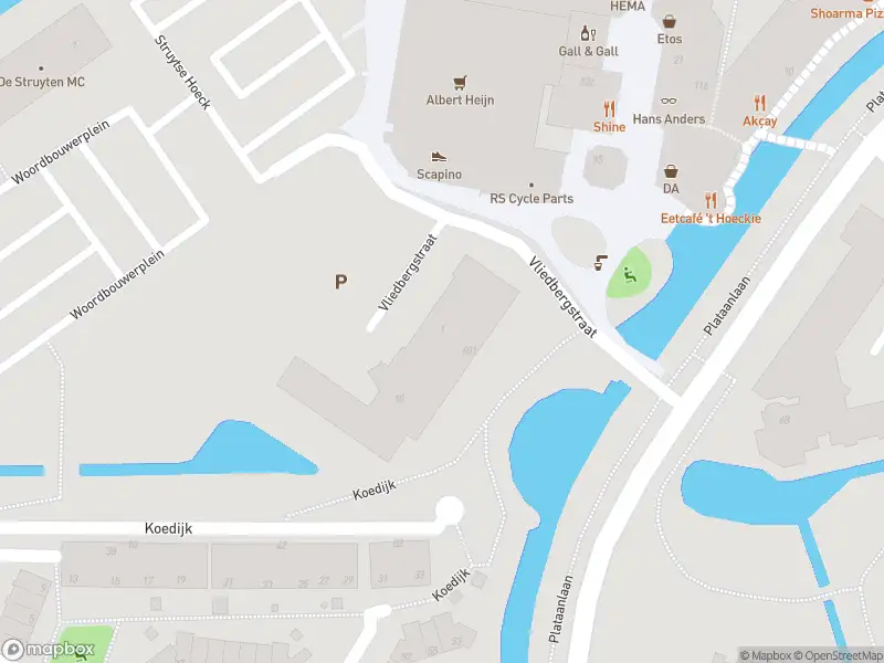 Besteld ambulance vervoer naar de Vliedbergstraat in Hellevoetsluis