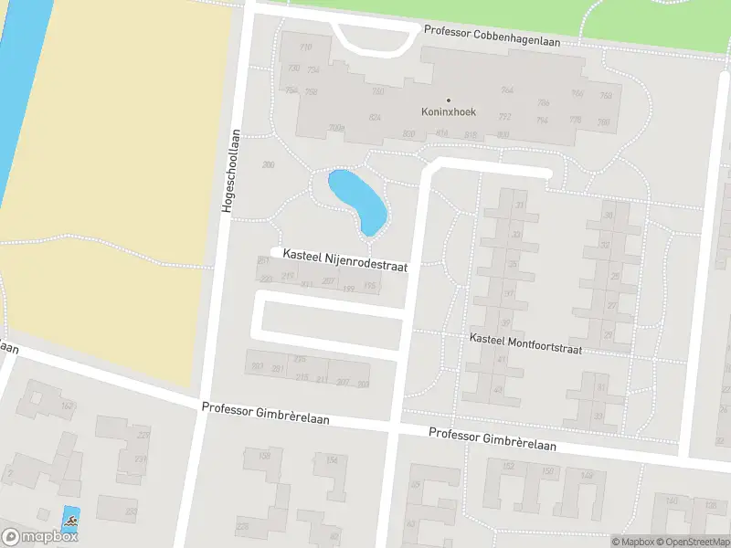 Overlastmelding Kasteel Nijenrodestraat in Tilburg