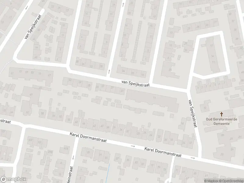 Ambulance met grote spoed naar de Van Speijkstraat in Oud-Beijerland