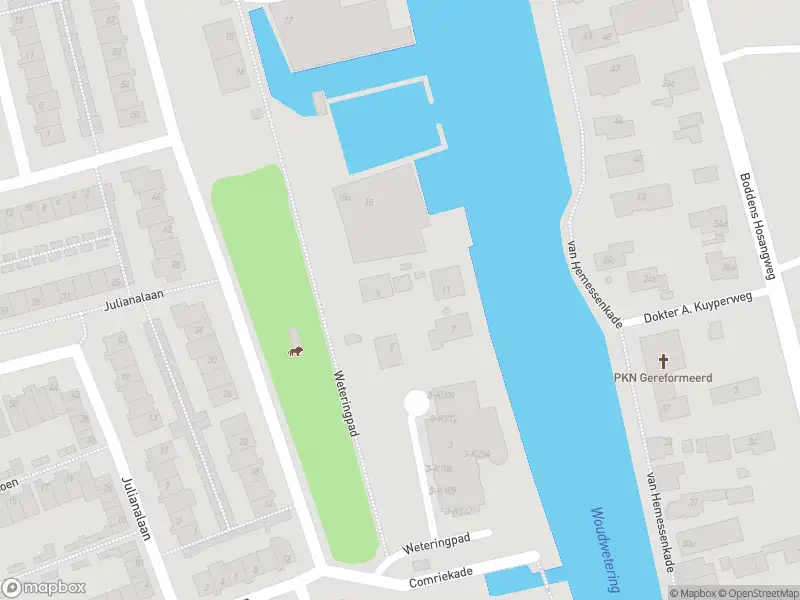 Overlastmelding Weteringpad in Woubrugge