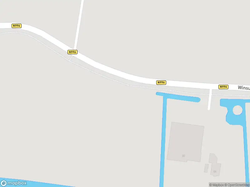 Brandweer met grote spoed naar de Winsumerweg in Onderdendam vanwege personen te water