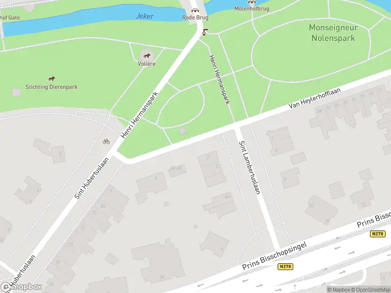 Brandweer met gepaste spoed naar de Henri Hermanspark in Maastricht vanwege stormschade