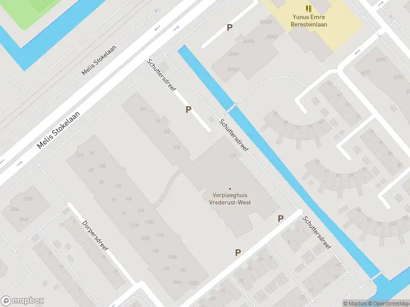 Besteld ambulance vervoer naar de Schuttersdreef in 's-Gravenhage
