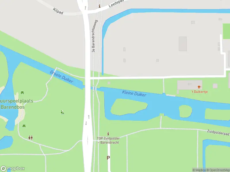 Ambulance met grote spoed naar de 3e Barendrechtseweg in Barendrecht