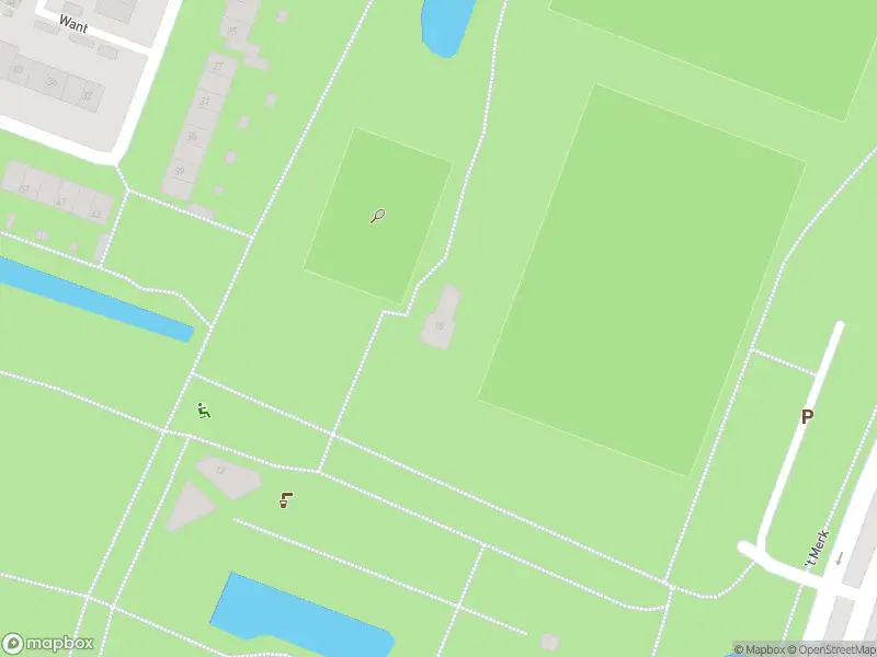 Politie naar de 't Merk in Huizen vanwege aanrijding met letsel