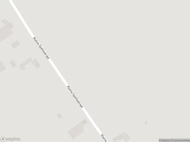Brandweer met gepaste spoed naar de Kleine Spellestraat in Kruisland vanwege stormschade