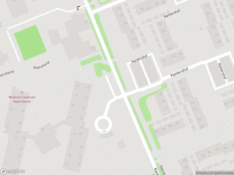 Ambulance met grote spoed naar de Kantershof in Amsterdam