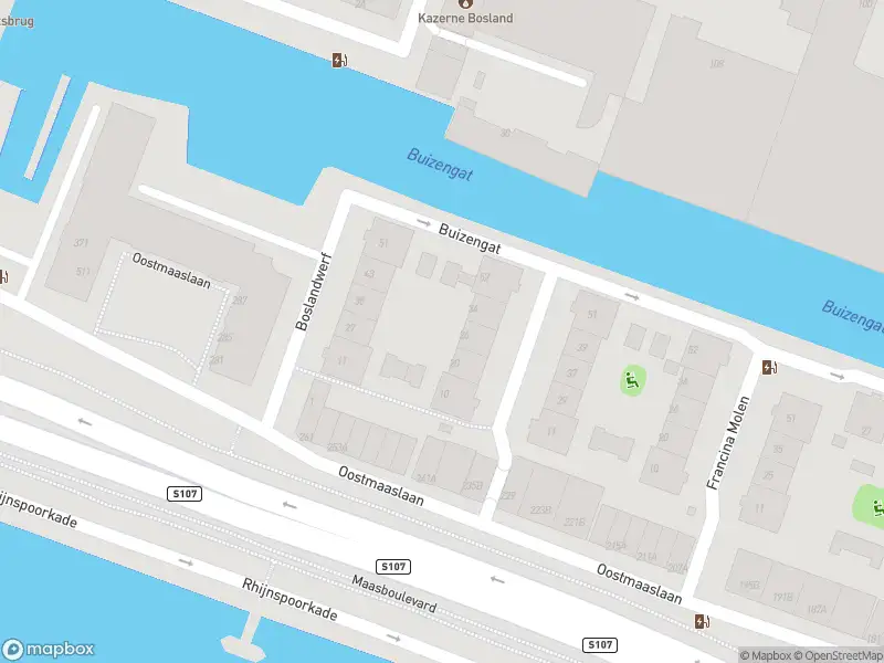 Brandweer met gepaste spoed naar de Bosland in Rotterdam