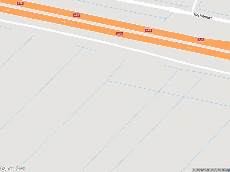 Brandweer met gepaste spoed naar de Mathenesserlaan in Rotterdam vanwege stormschade
