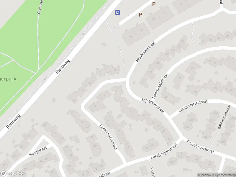 Brandweer met gepaste spoed naar de Mijnbouwstraat in Hoensbroek vanwege stormschade