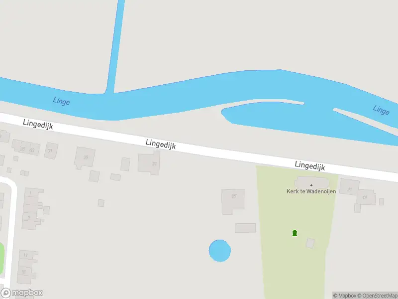 Brandweer met normale urgentie naar de Lingedijk in Wadenoijen vanwege dier(en) in nood